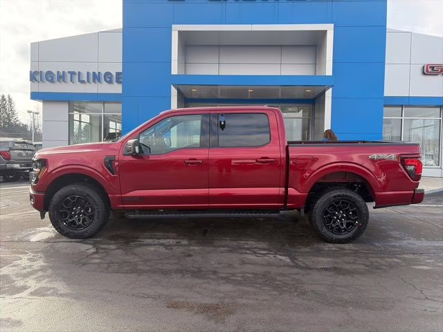 2026 Ruby Red Metallic Tinted Clearcoat Ford F-150 XLT 4X4 Truck