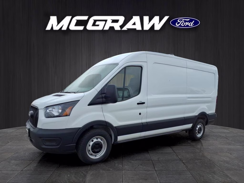 2026 Oxford White Ford Transit Van Base RWD Van