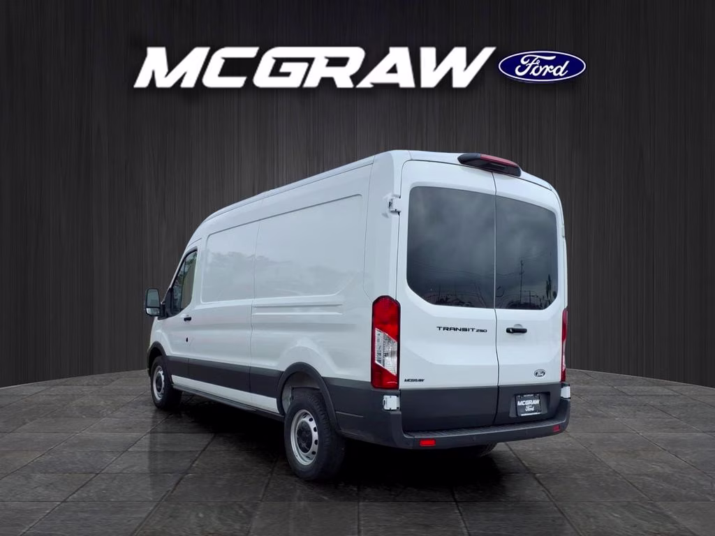 2026 Oxford White Ford Transit Van Base RWD Van