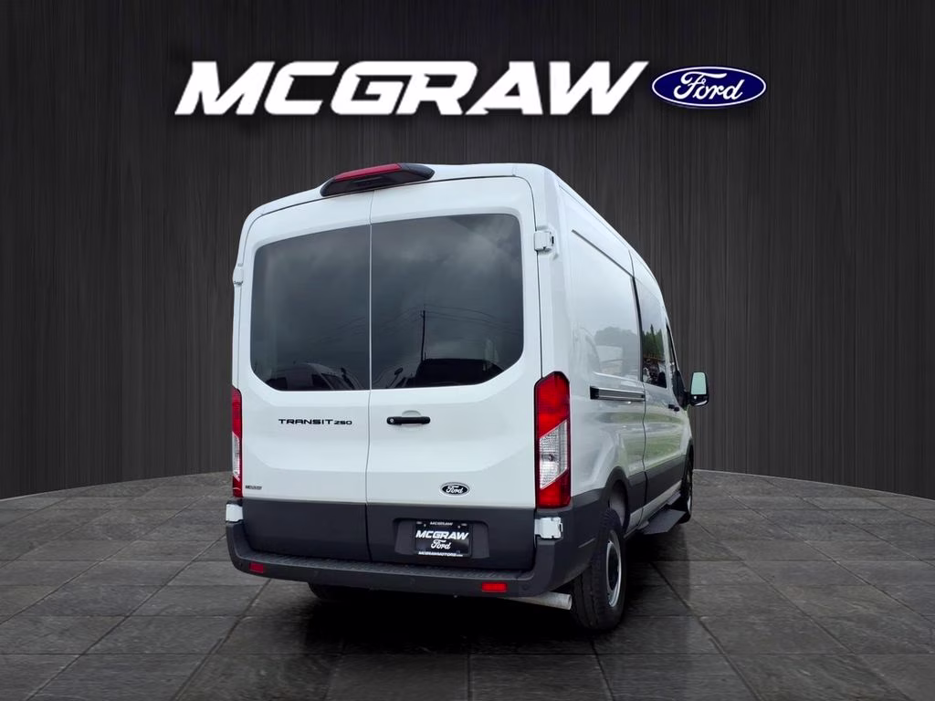 2026 Oxford White Ford Transit Van Base RWD Van