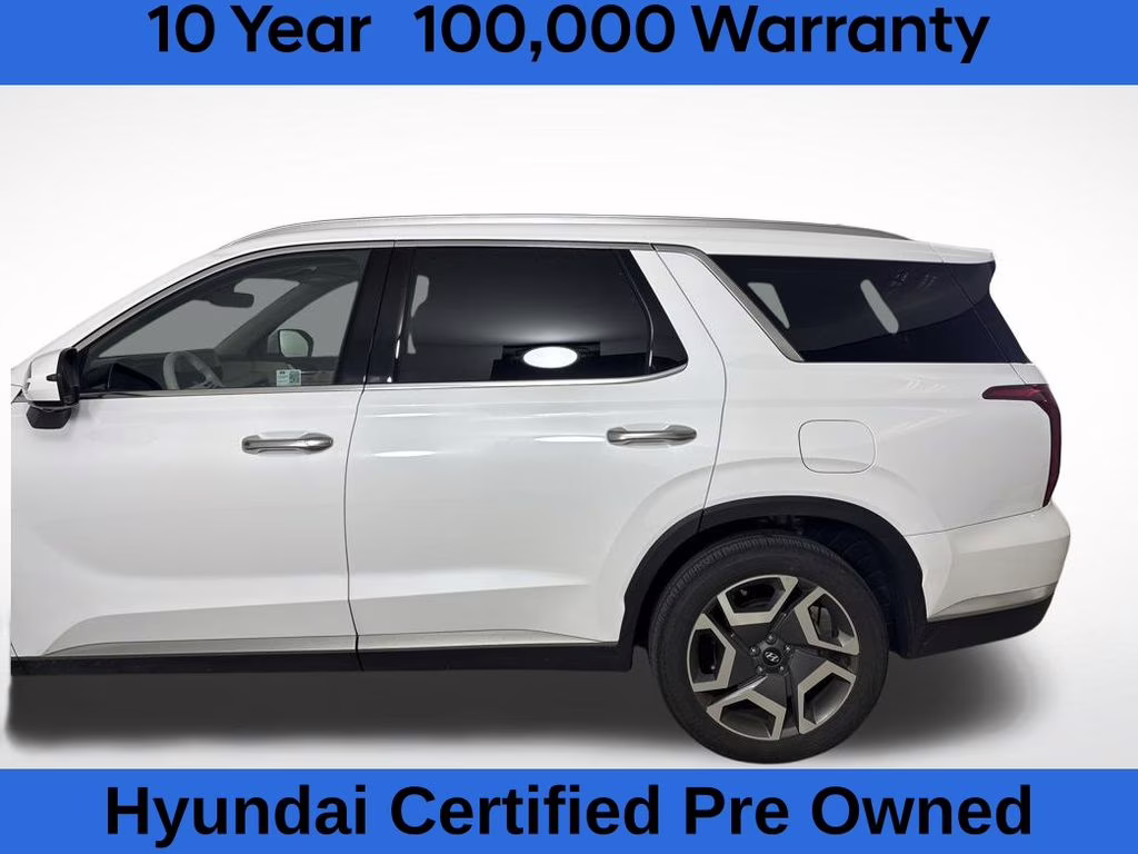 2025 Hyper White Hyundai Palisade Limited FWD SUV