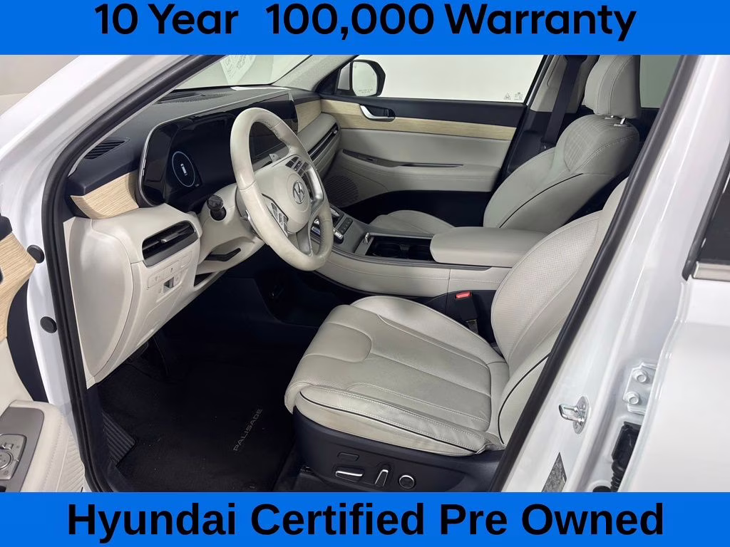 2025 Hyper White Hyundai Palisade Limited FWD SUV
