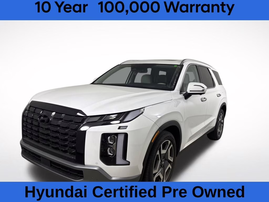 2025 Hyper White Hyundai Palisade Limited FWD SUV
