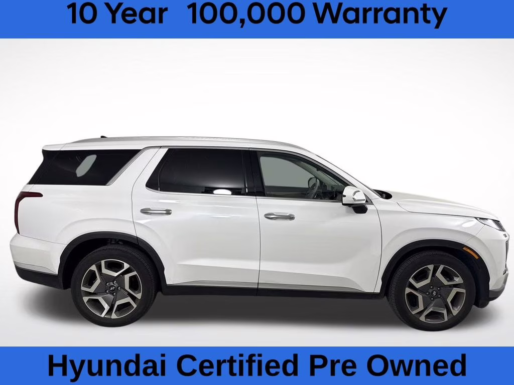 2025 Hyper White Hyundai Palisade Limited FWD SUV