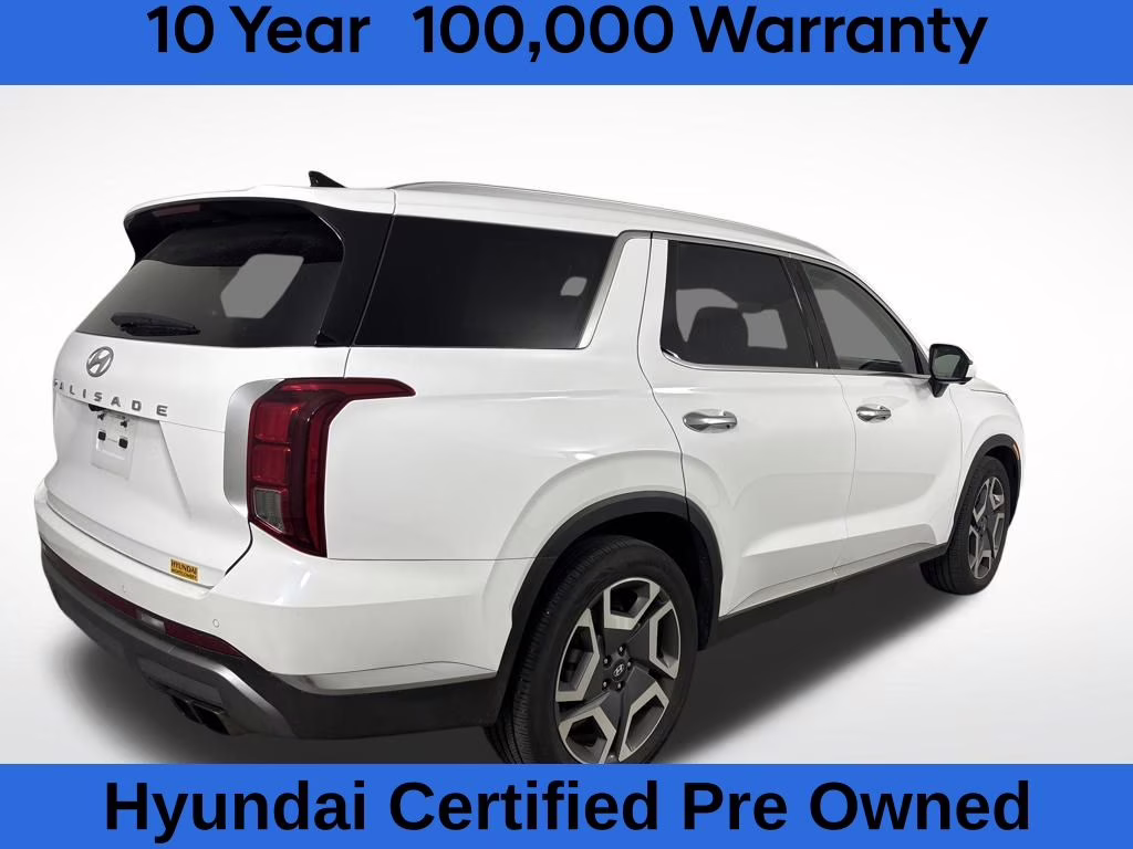 2025 Hyper White Hyundai Palisade Limited FWD SUV