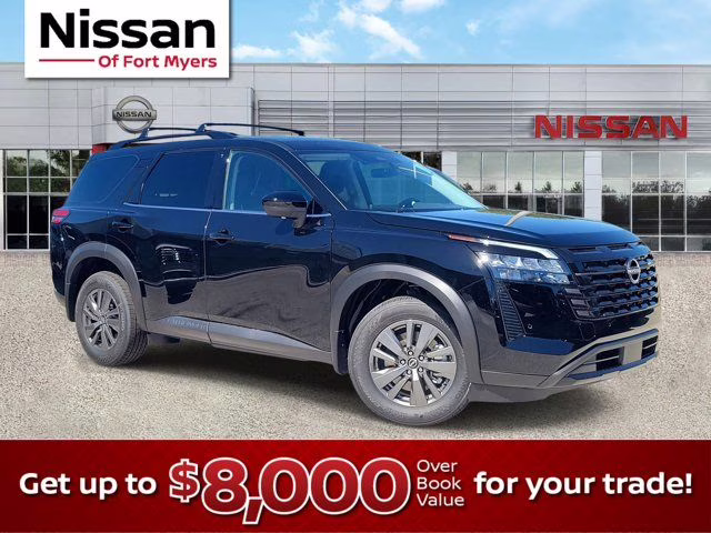 2026 Super Black Nissan Pathfinder SV 4X4 SUV