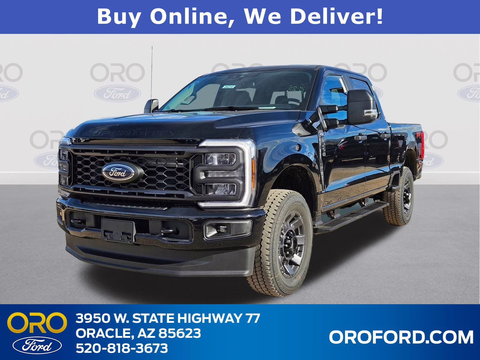 2026 Black Metallic Ford Super Duty F-250 SRW XL 4X4 Truck