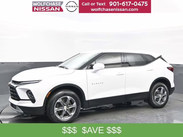 2023 Summit White Chevrolet Blazer LT FWD SUV