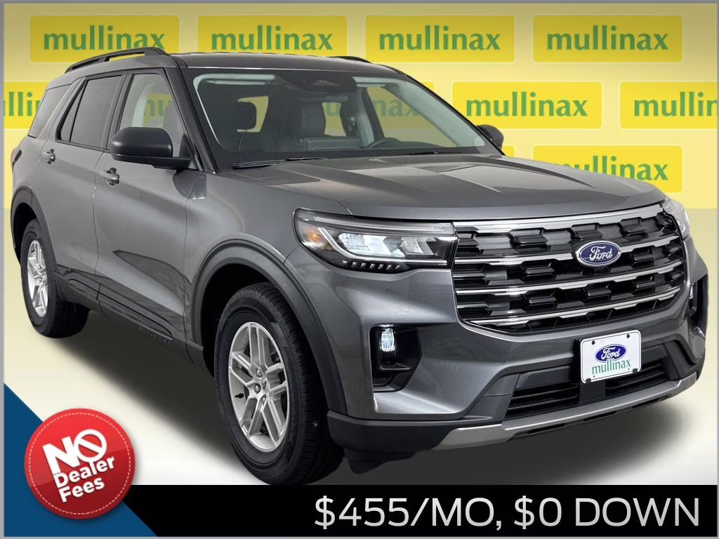 2026 Carbonized Gray Metallic Ford Explorer Active RWD SUV