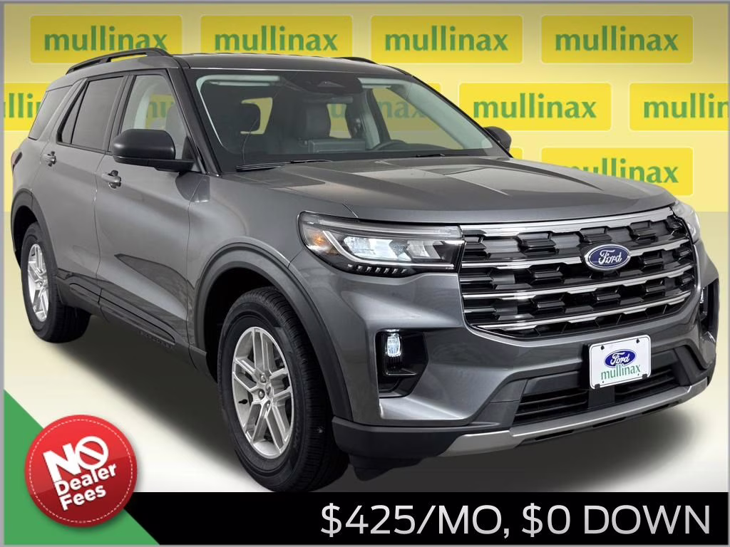 2026 Carbonized Gray Metallic Ford Explorer Active RWD SUV