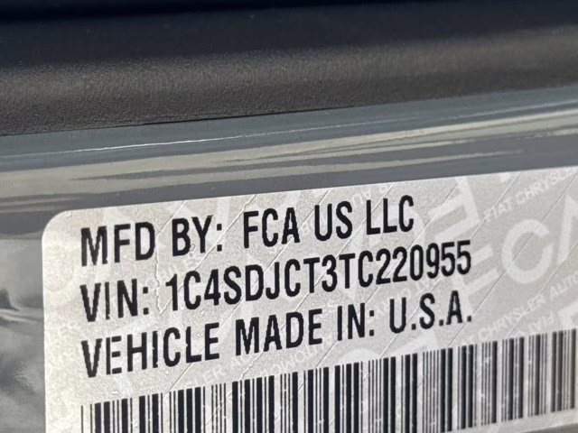 2026 Destroyer Gray Clearcoat Dodge Durango GT Plus HEMI V8 AWD SUV