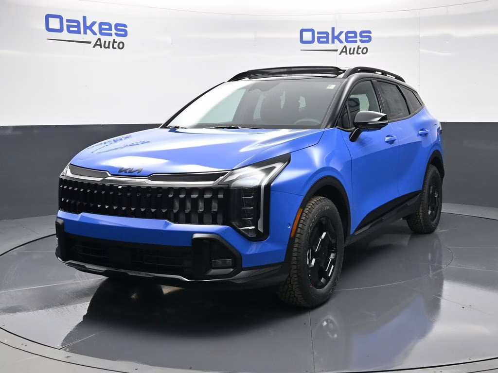 2026 Nebular Blue/Black Roof Kia Sportage X-Pro Prestige AWD SUV