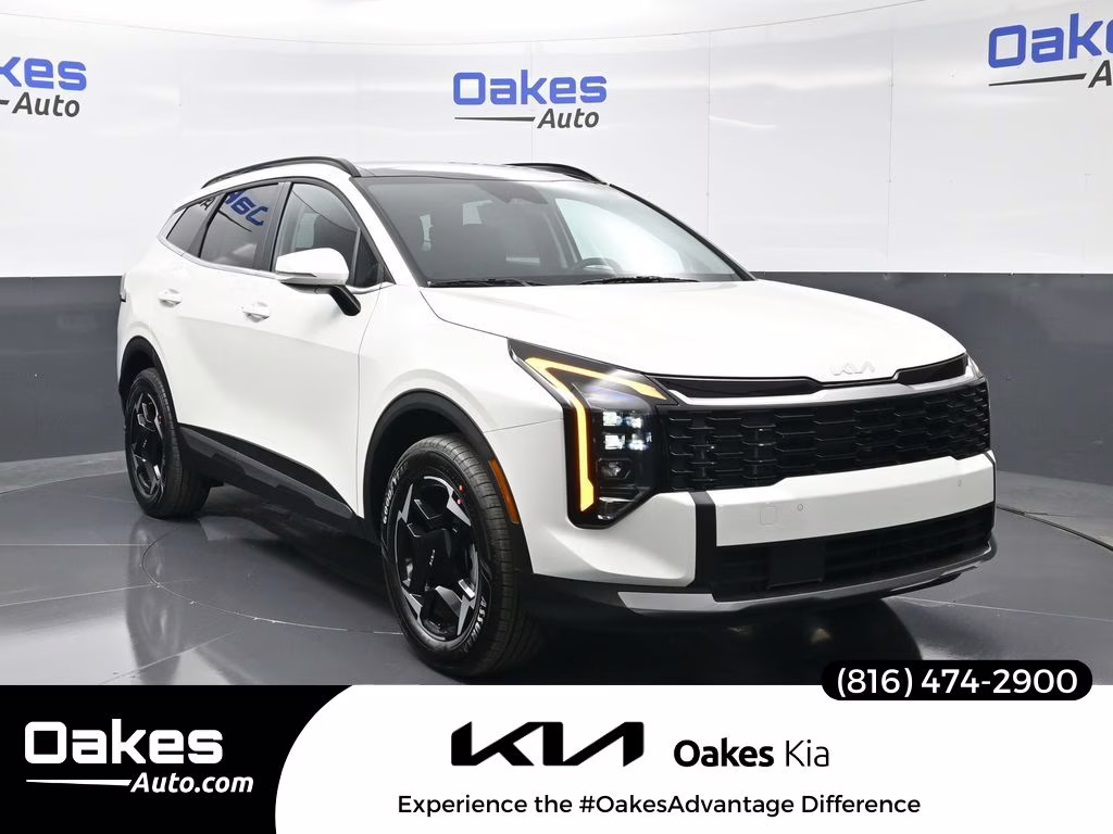 2026 Snow White Pearl Kia Sportage Hybrid EX AWD SUV