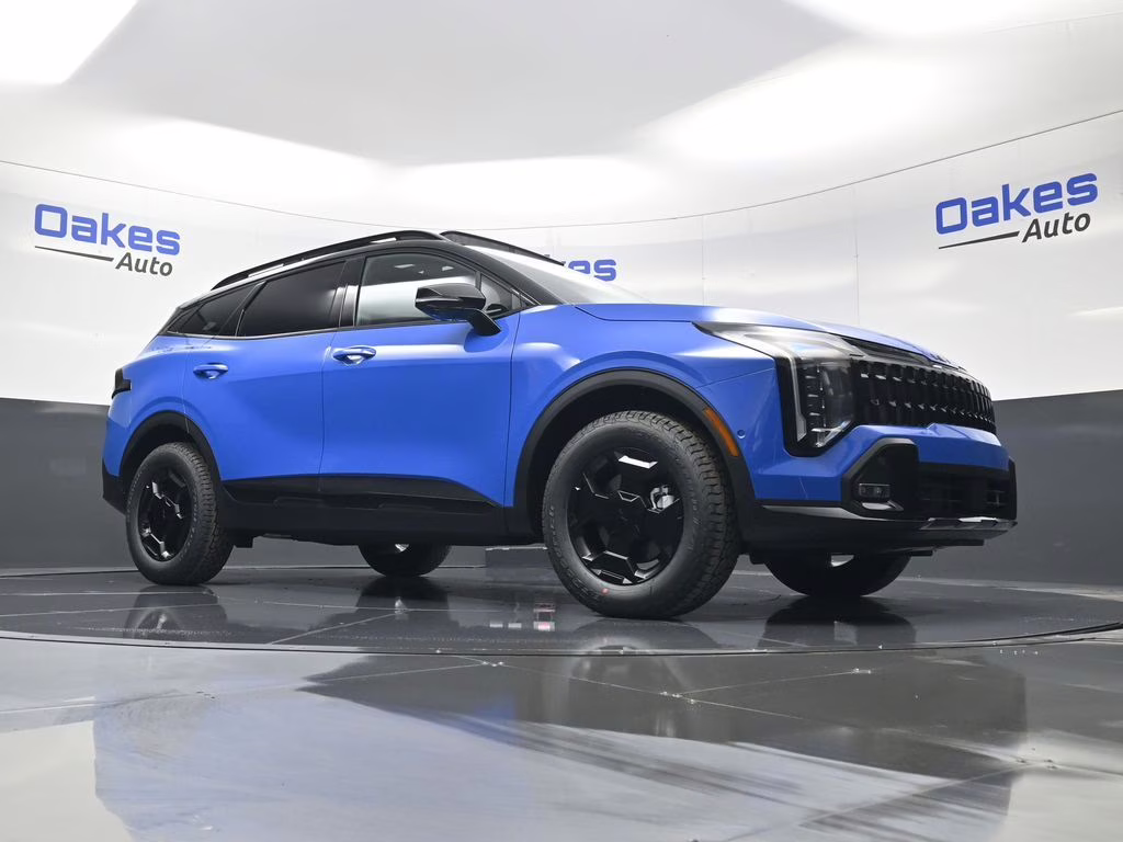 2026 Nebular Blue/Black Roof Kia Sportage X-Pro Prestige AWD SUV