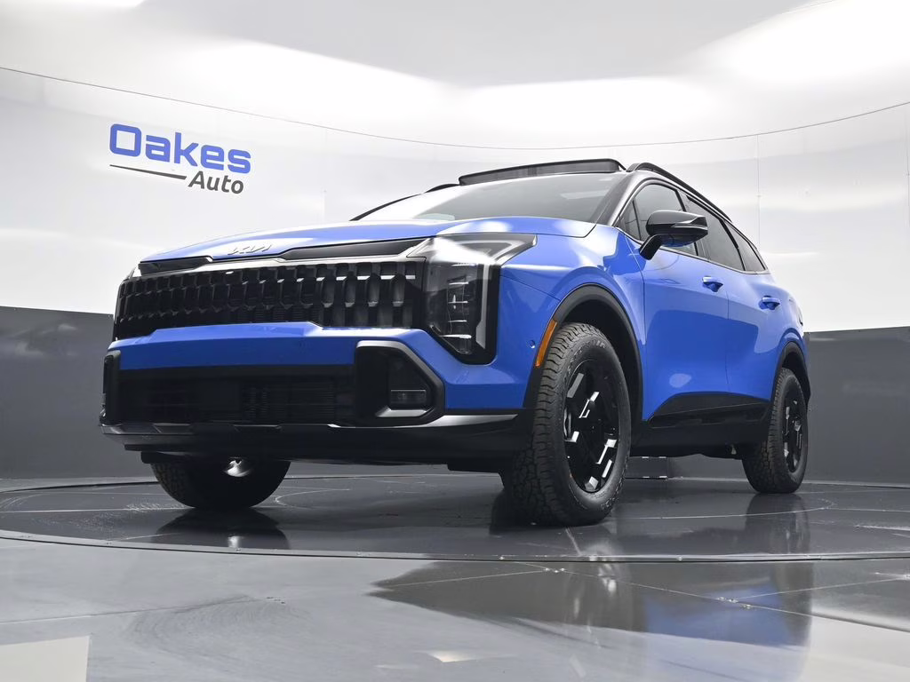 2026 Nebular Blue/Black Roof Kia Sportage X-Pro Prestige AWD SUV