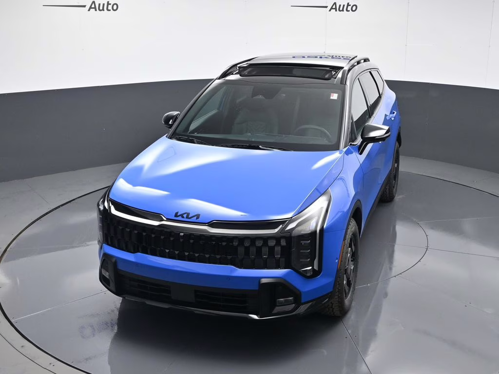 2026 Nebular Blue/Black Roof Kia Sportage X-Pro Prestige AWD SUV