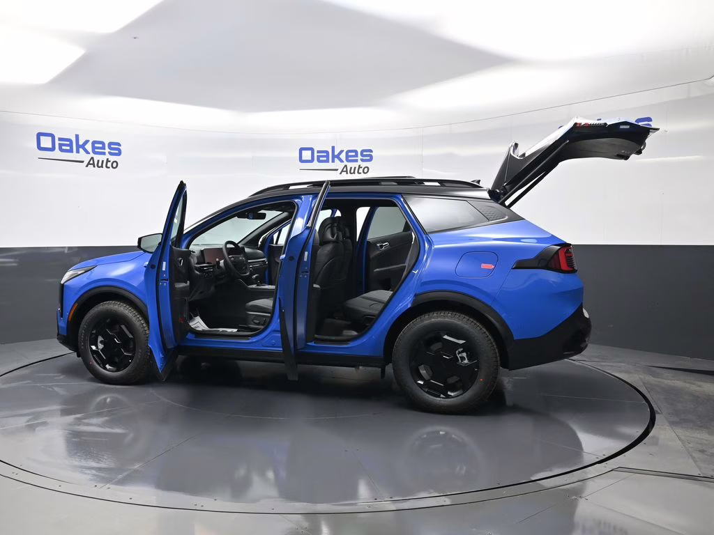 2026 Nebular Blue/Black Roof Kia Sportage X-Pro Prestige AWD SUV