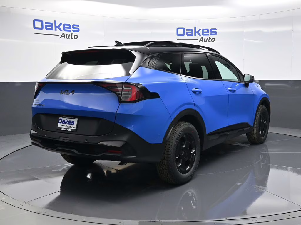 2026 Nebular Blue/Black Roof Kia Sportage X-Pro Prestige AWD SUV