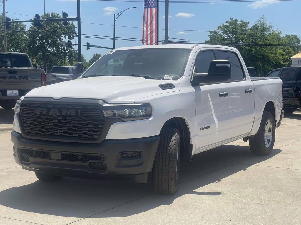 2026 Bright White Clearcoat Ram 1500 Tradesman 4X4 Truck