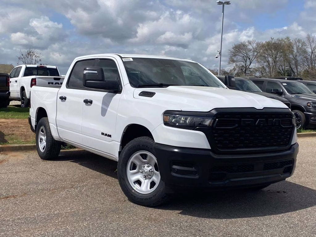 2026 Bright White Clearcoat Ram 1500 Tradesman 4X4 Truck