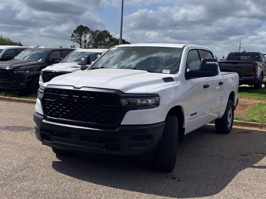 2026 Bright White Clearcoat Ram 1500 Tradesman 4X4 Truck