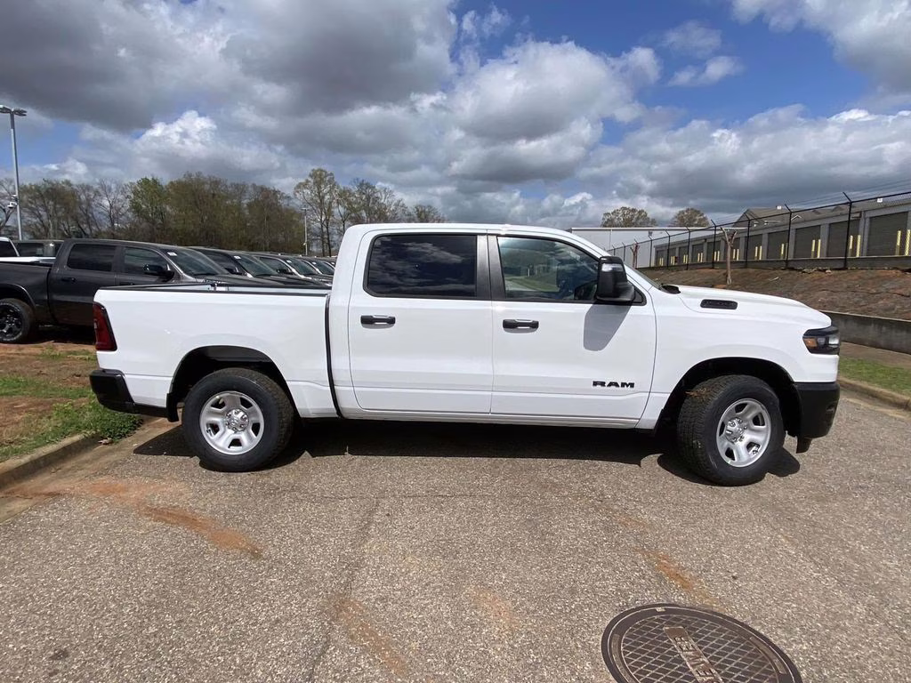 2026 Bright White Clearcoat Ram 1500 Tradesman 4X4 Truck