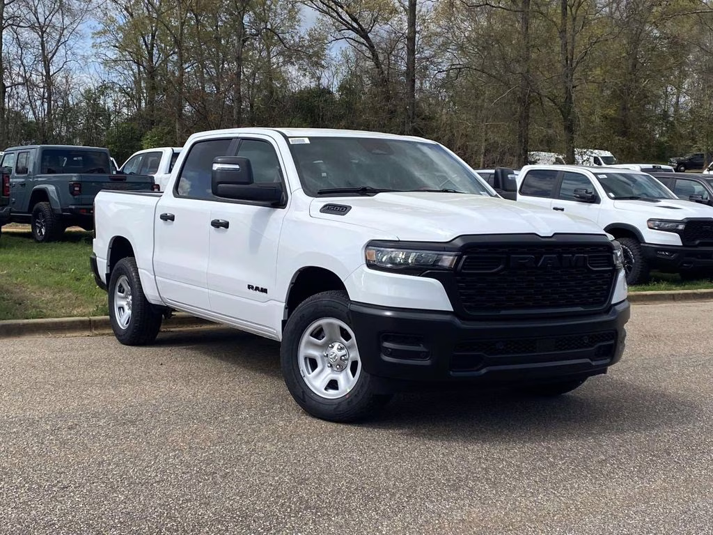 2026 Bright White Clearcoat Ram 1500 Tradesman 4X4 Truck