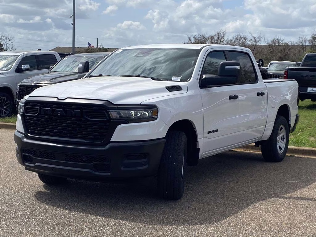 2026 Bright White Clearcoat Ram 1500 Tradesman 4X4 Truck