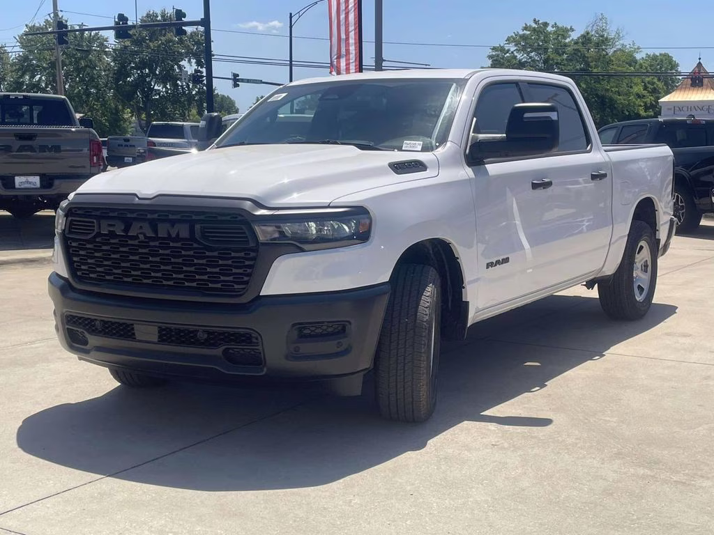 2026 Bright White Clearcoat Ram 1500 Tradesman 4X4 Truck