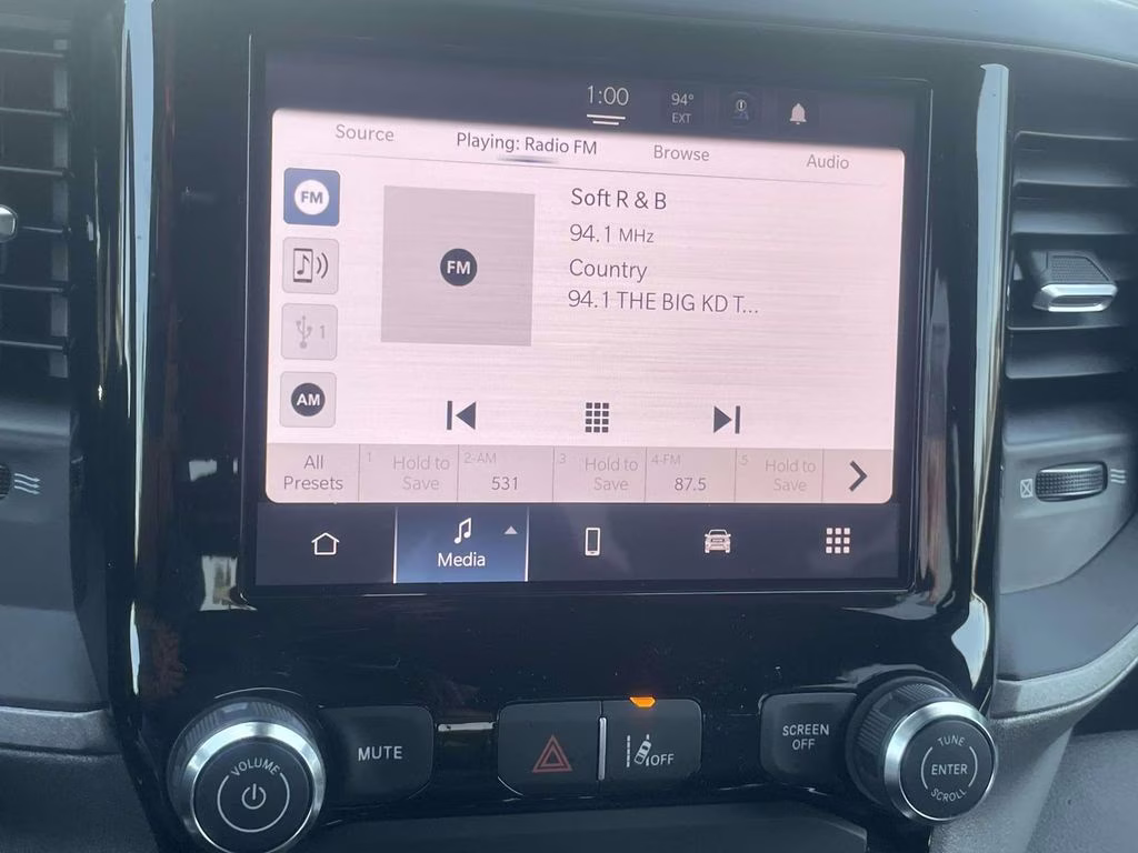 2026 Bright White Clearcoat Ram 1500 Tradesman 4X4 Truck