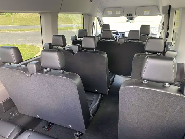 2026 Oxford White Ford Transit Cargo Van XL RWD Crossover