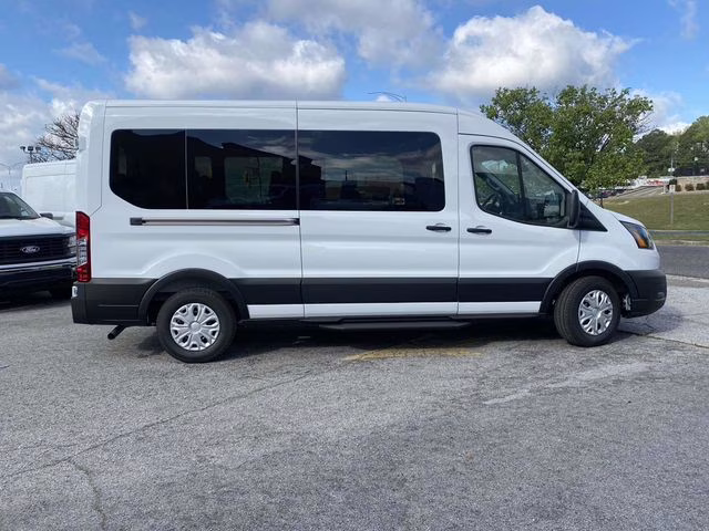 2026 Oxford White Ford Transit Cargo Van XL RWD Crossover