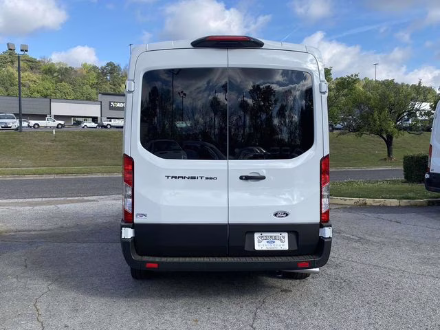 2026 Oxford White Ford Transit Cargo Van XL RWD Crossover