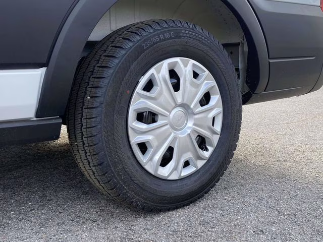 2026 Oxford White Ford Transit Cargo Van XL RWD Crossover