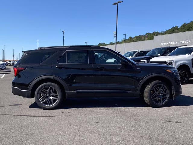 2026 Black Metallic Ford Explorer ST-Line RWD SUV