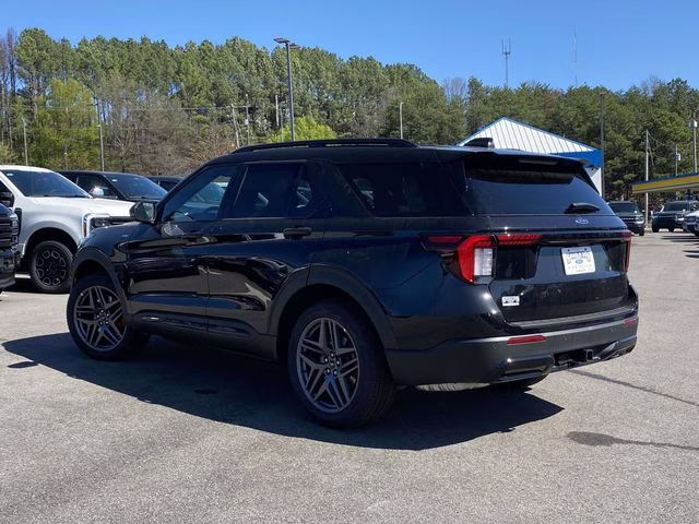 2026 Black Metallic Ford Explorer ST-Line RWD SUV