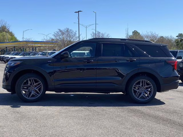 2026 Black Metallic Ford Explorer ST-Line RWD SUV