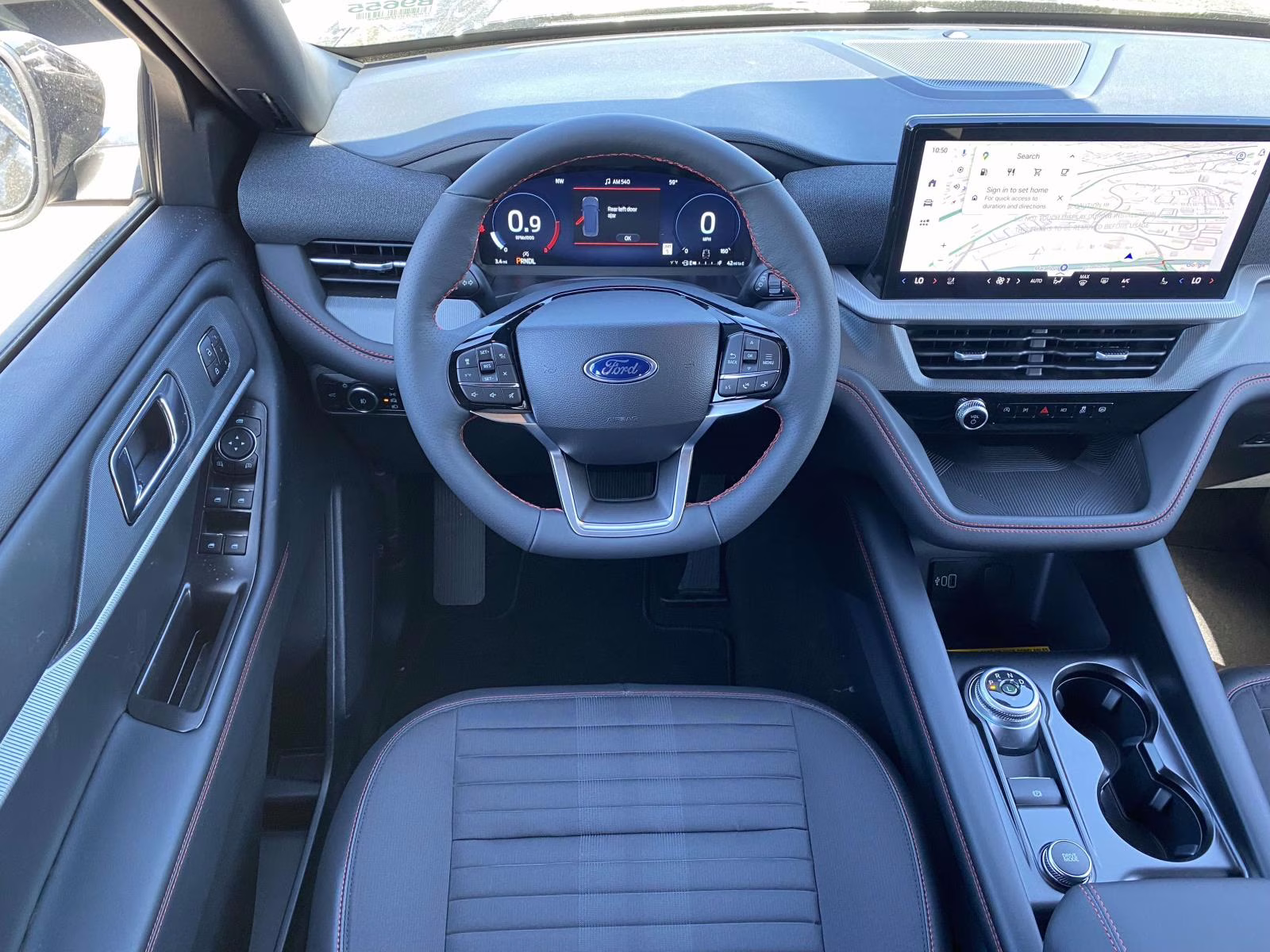 2026 Black Metallic Ford Explorer ST-Line RWD SUV