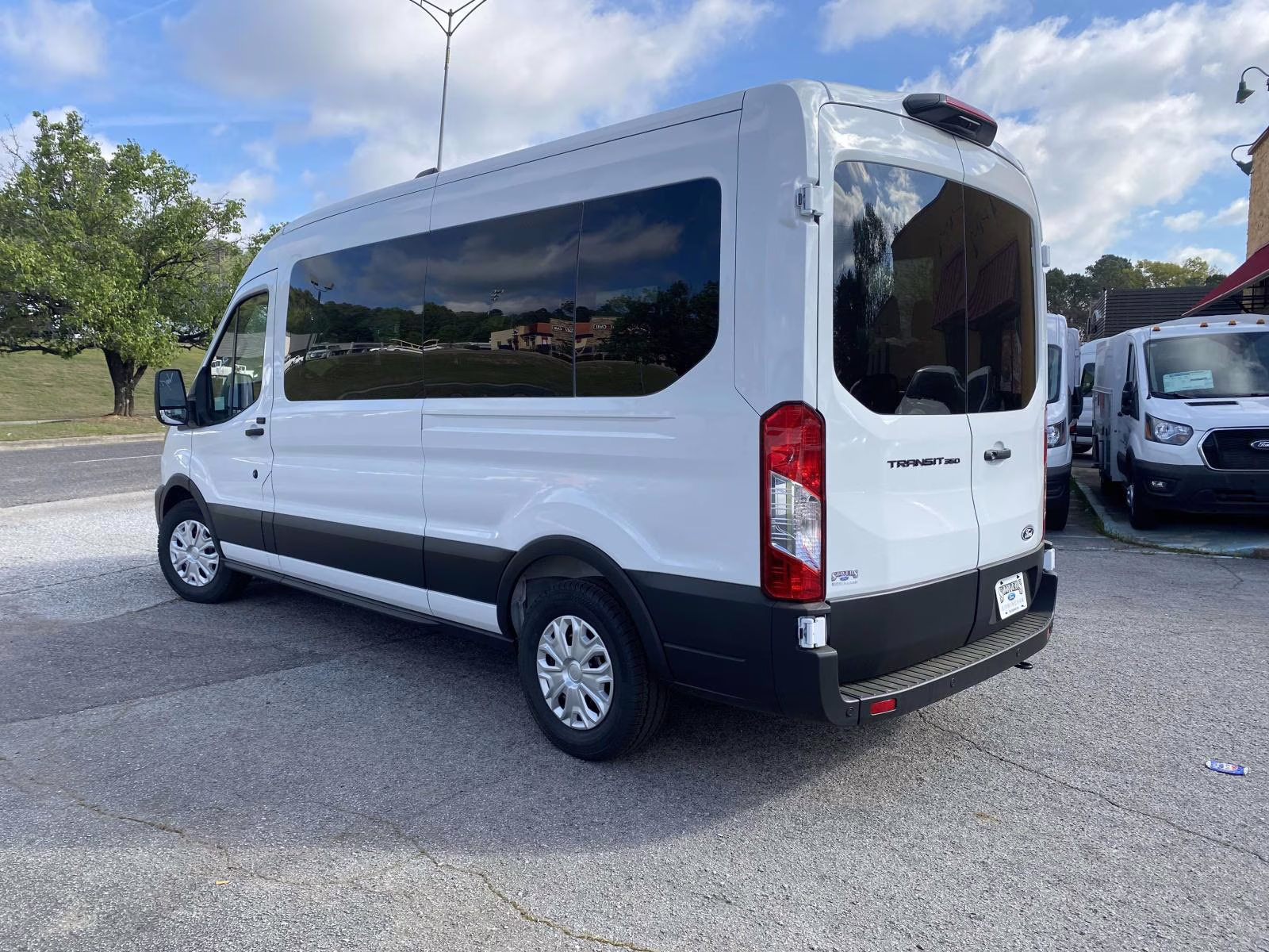 2026 Oxford White Ford Transit-350 XL RWD Crossover