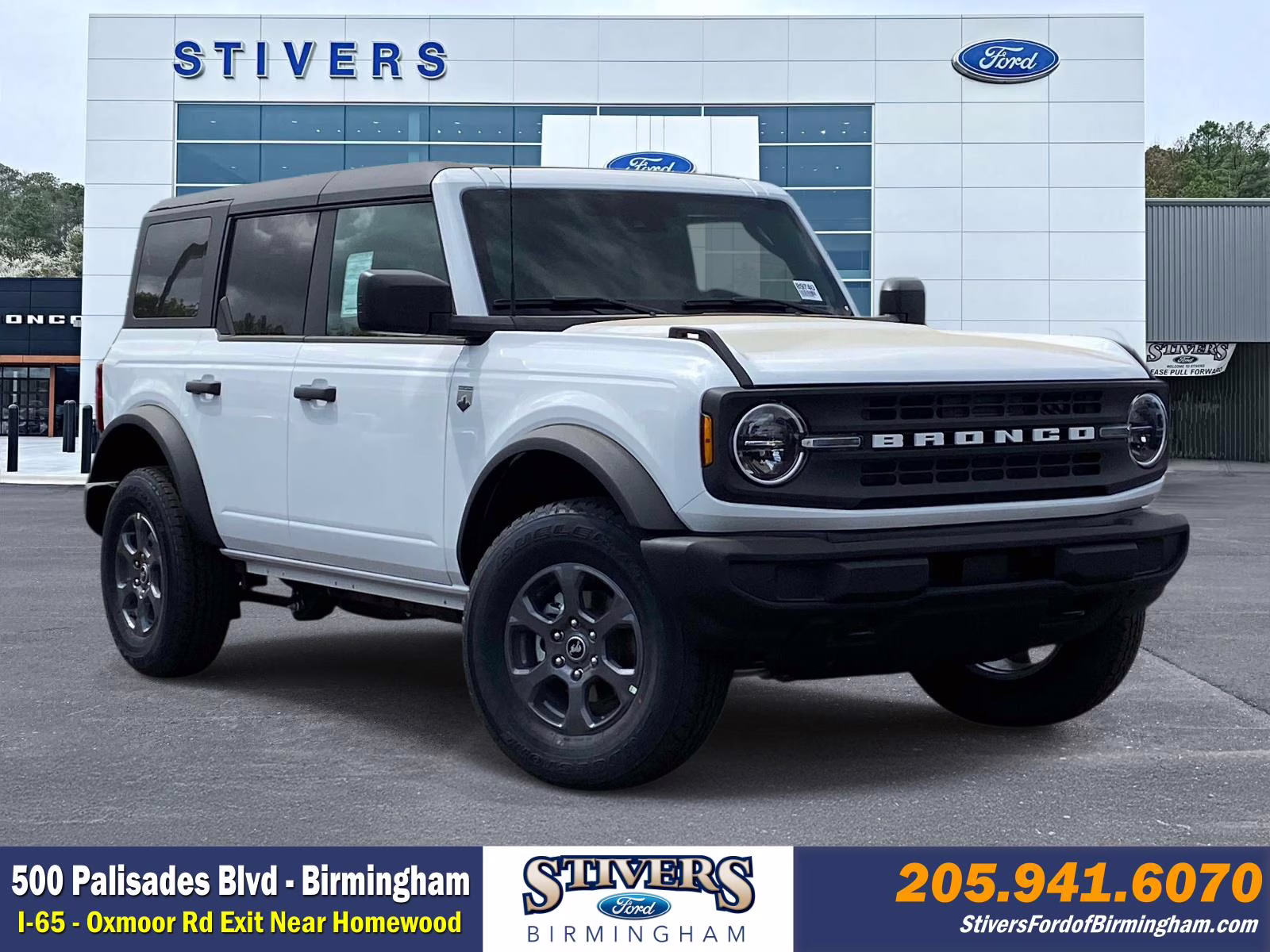 2026 Oxford White Ford Bronco Big Bend 4X4 SUV
