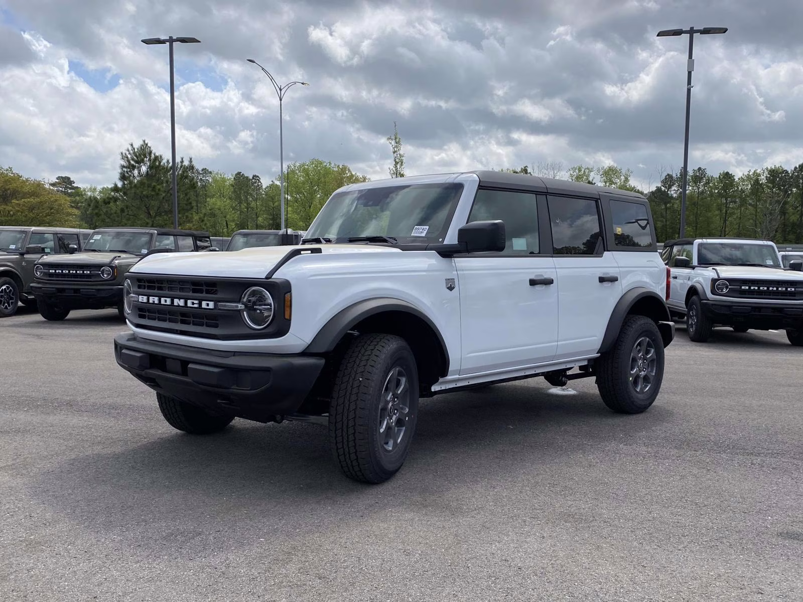 2026 Oxford White Ford Bronco Big Bend 4X4 SUV