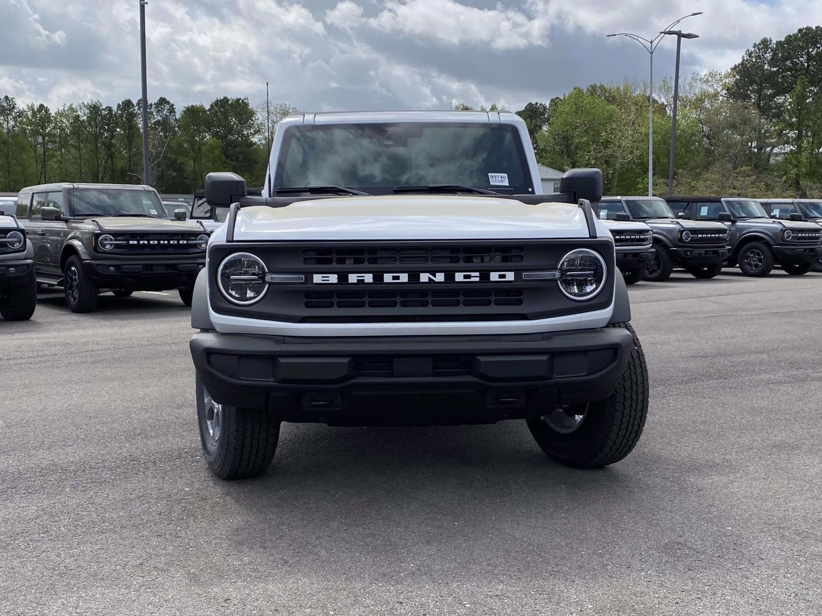 2026 Oxford White Ford Bronco Big Bend 4X4 SUV