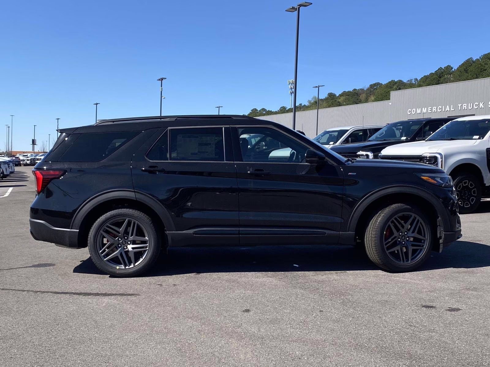 2026 Black Metallic Ford Explorer ST-Line RWD SUV