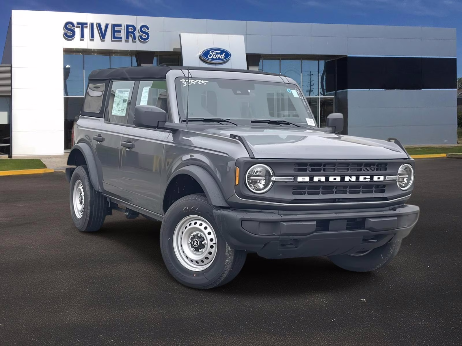 2025 Carbonized Gray Metallic Ford Bronco Base 4X4 SUV