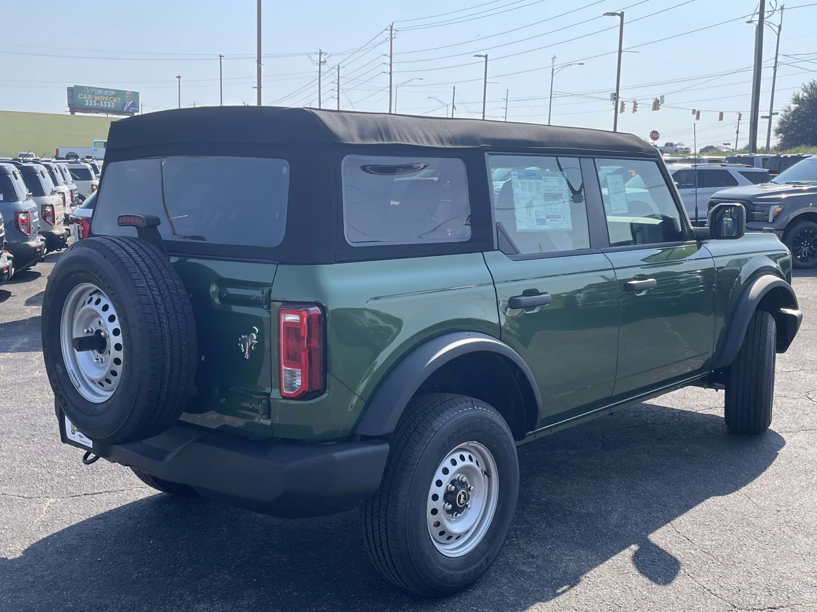 2025 Eruption Green Metallic Ford Bronco Base 4X4 SUV