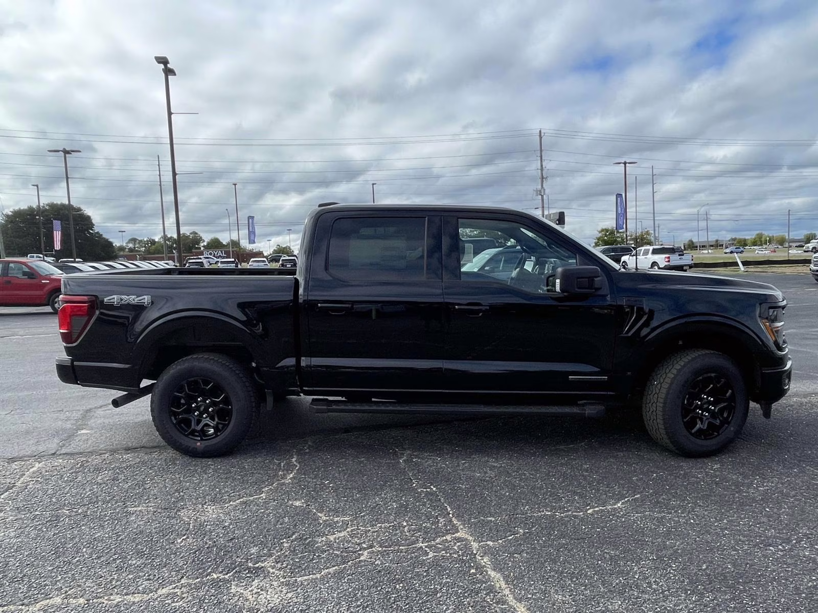 2025 Agate Black Metallic Ford F-150 XLT 4X4 Truck