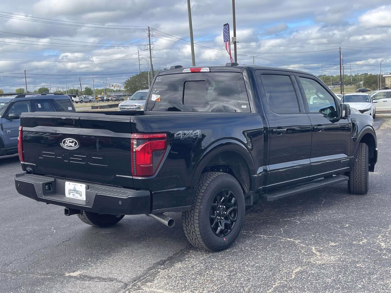 2025 Agate Black Metallic Ford F-150 XLT 4X4 Truck
