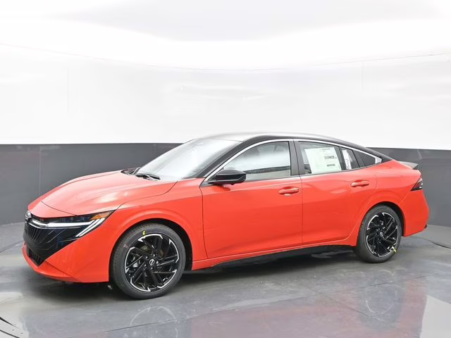 2026 Energetic Ember/Super Blk Nissan Sentra SR FWD Sedan