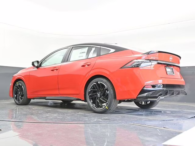 2026 Energetic Ember/Super Blk Nissan Sentra SR FWD Sedan