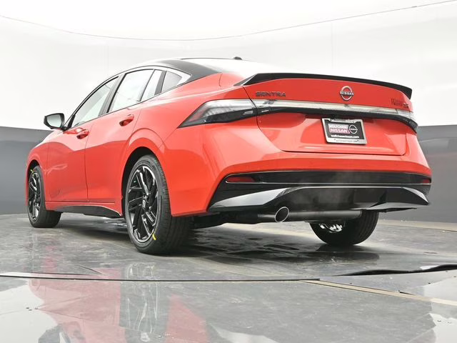 2026 Energetic Ember/Super Blk Nissan Sentra SR FWD Sedan